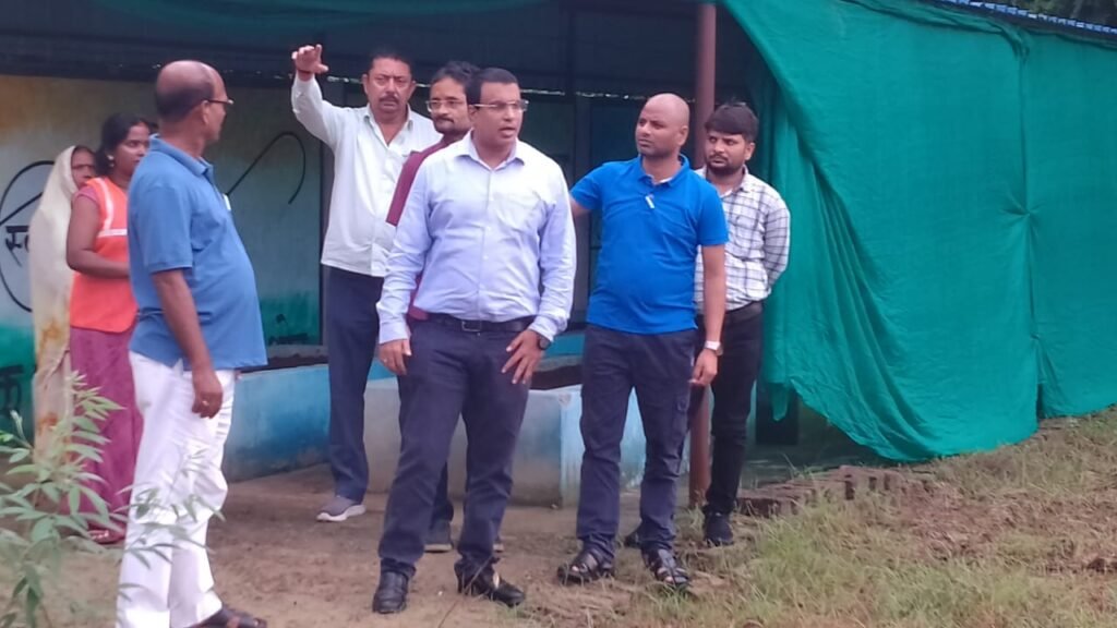 ठोस तरल अपशिष्ट प्रबंधन के योजना के अंतर्गत किये गये कार्यो का किया पुननिरिक्षण