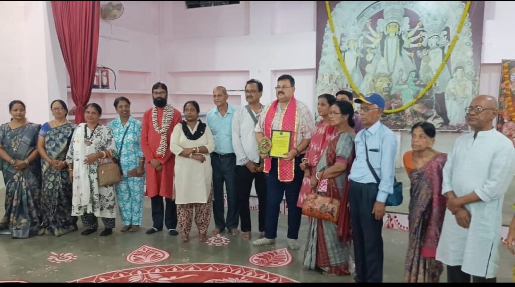 डा रुप को बंगाल से मिला श्रेष्ठ मानव सम्मान